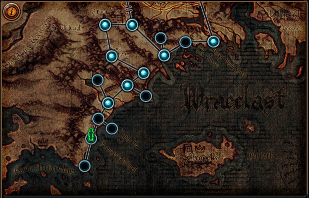Wraeclast Map